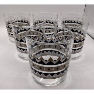 IKEA Geometric Pattern Rocks/Juice Glasses - Set of‎ 6